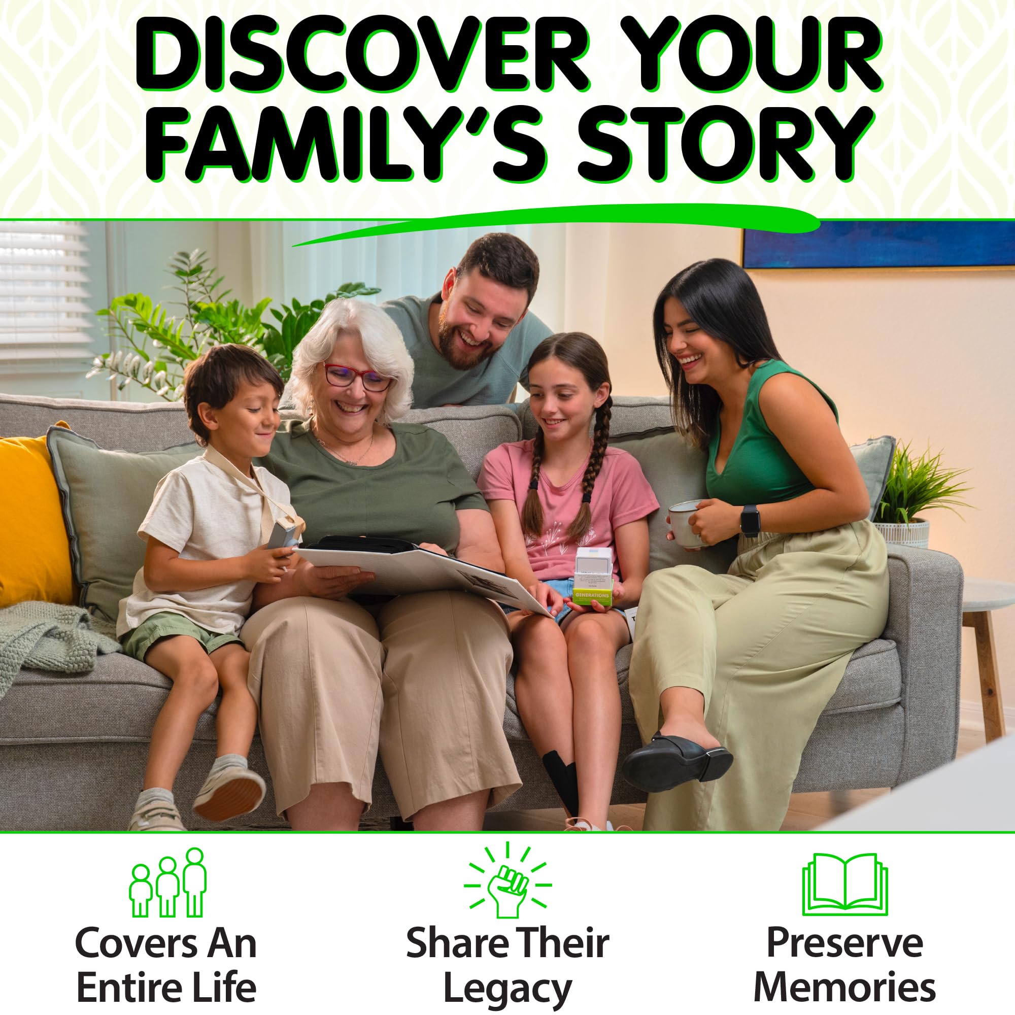 Talking Point Cards grandparents story starters creating cherished memories.