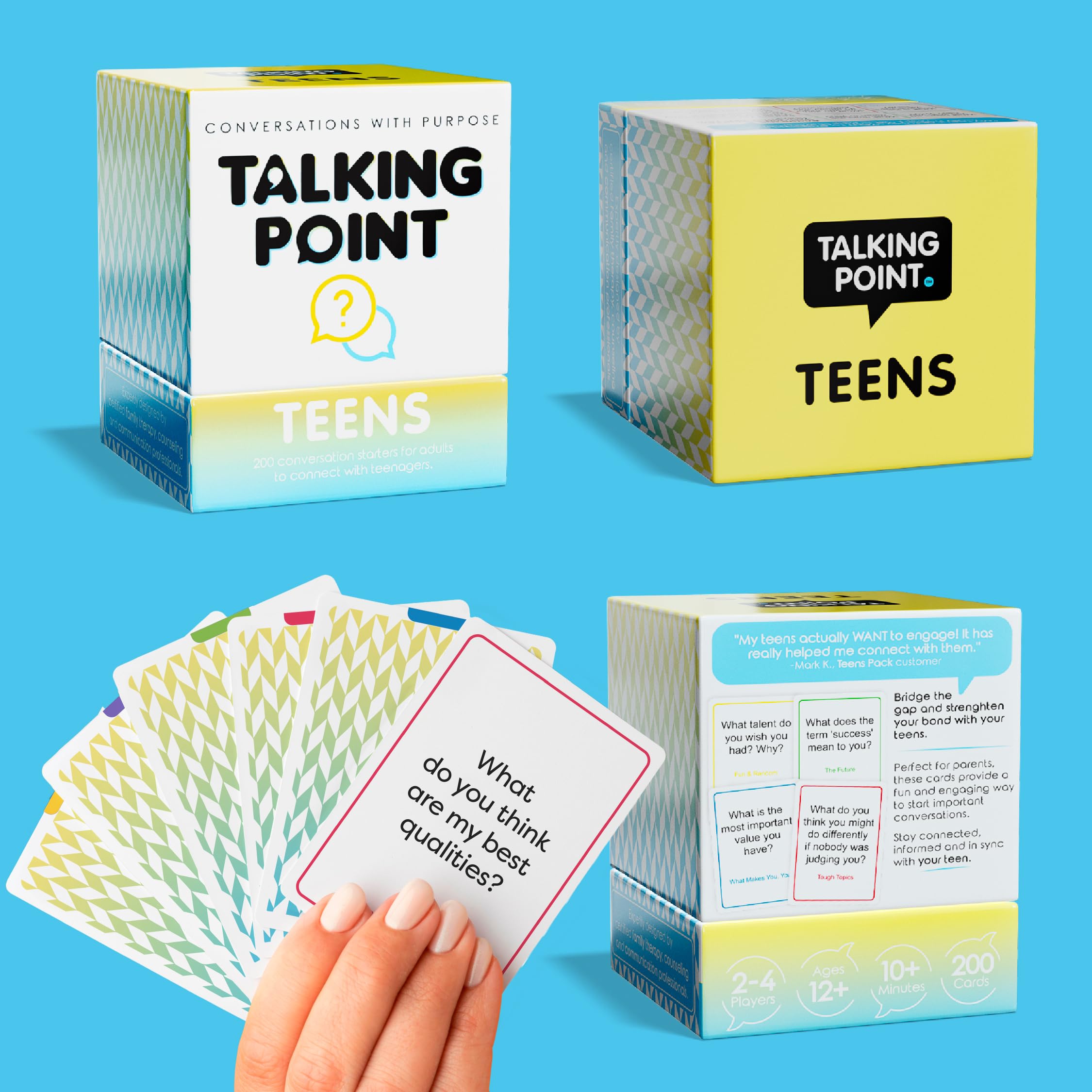 Talking Point Cards Teens future plans encourages goal setting.