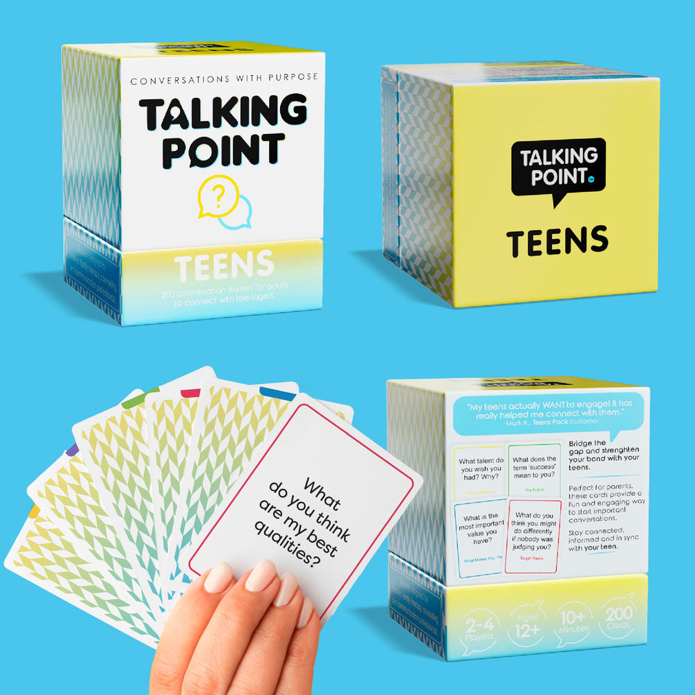 Talking Point Cards Teens future plans encourages goal setting.