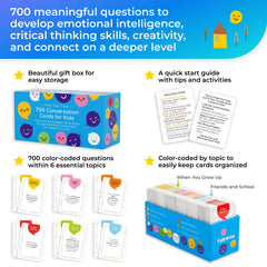 TalkWise 700 family dinner use, start warm conversations with kids