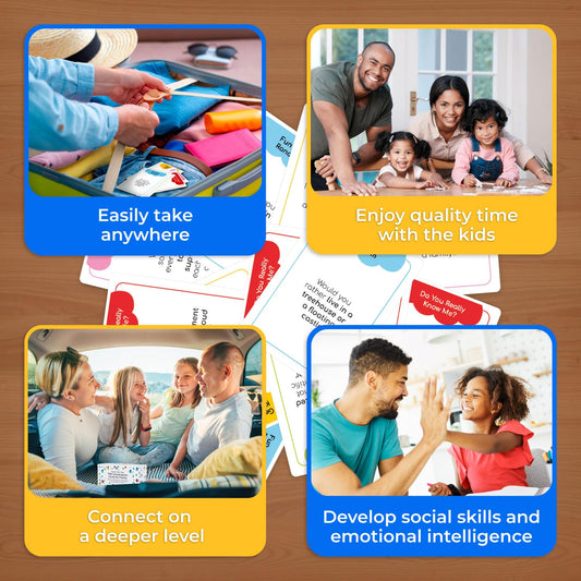 TALKWISE laminated cards close-up highlight durability and reusable prompts.