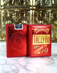 Tally Ho Metalluxe linen-like Linoid finish enables smooth shuffles