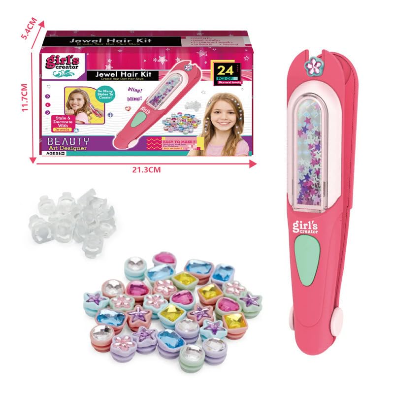 TALOOS 24 reusable rhinestones in assorted colors for versatile looks.