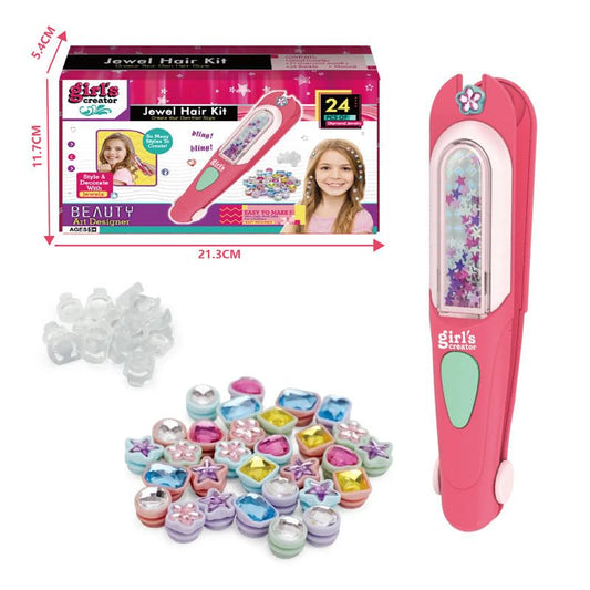 TALOOS 24 reusable rhinestones in assorted colors for versatile looks.