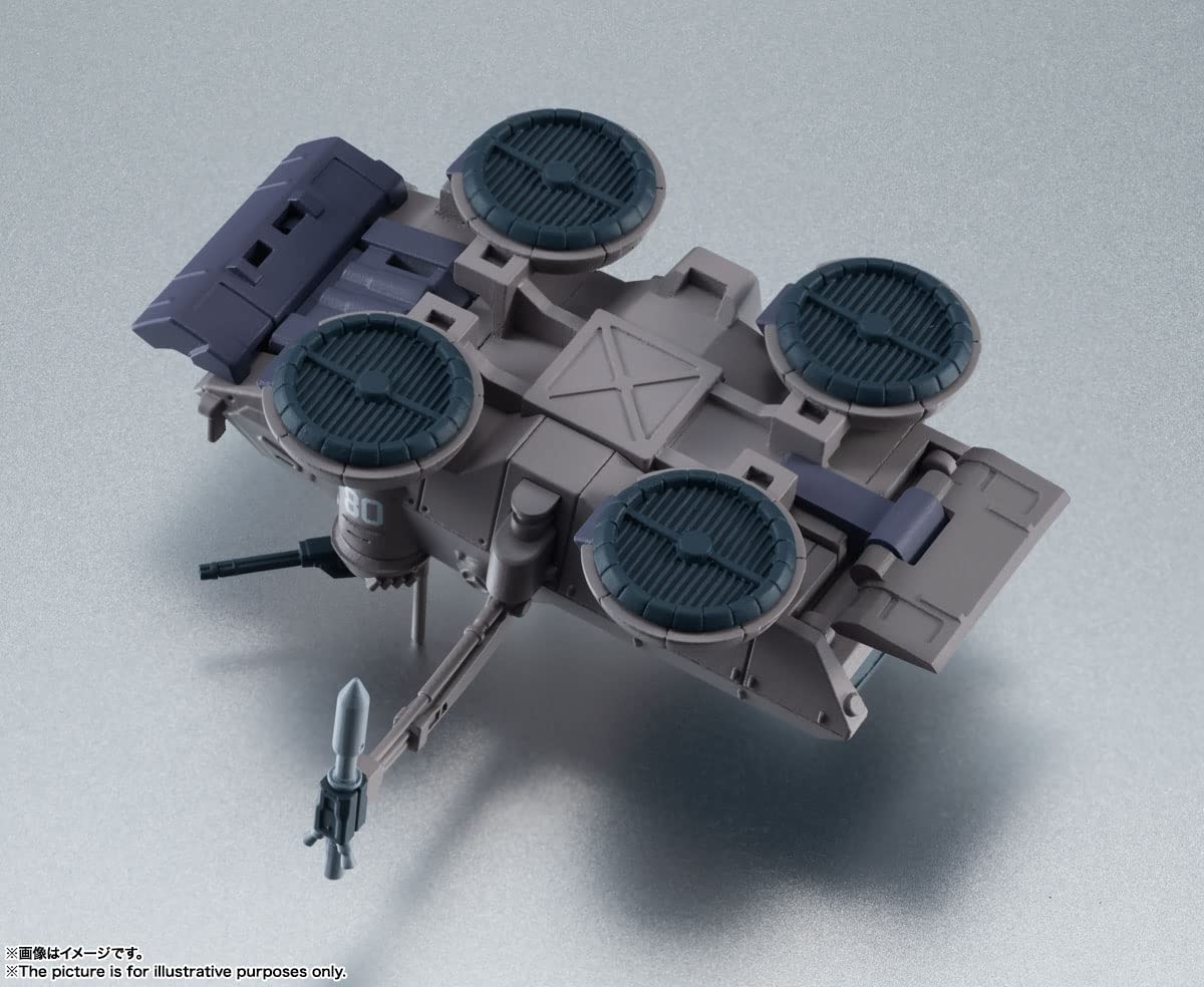 Tamashii Nations Dop stands for a detailed support craft with display-worthy features