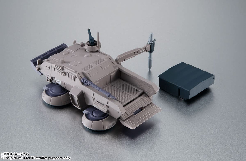 Tamashii Nations hover truck table provides convenient surface for accessories