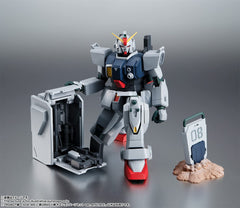 TAMASHII NATIONS 08th MS Team weapon pods expand display options for dramatic RX-97(C) ver battle stances.