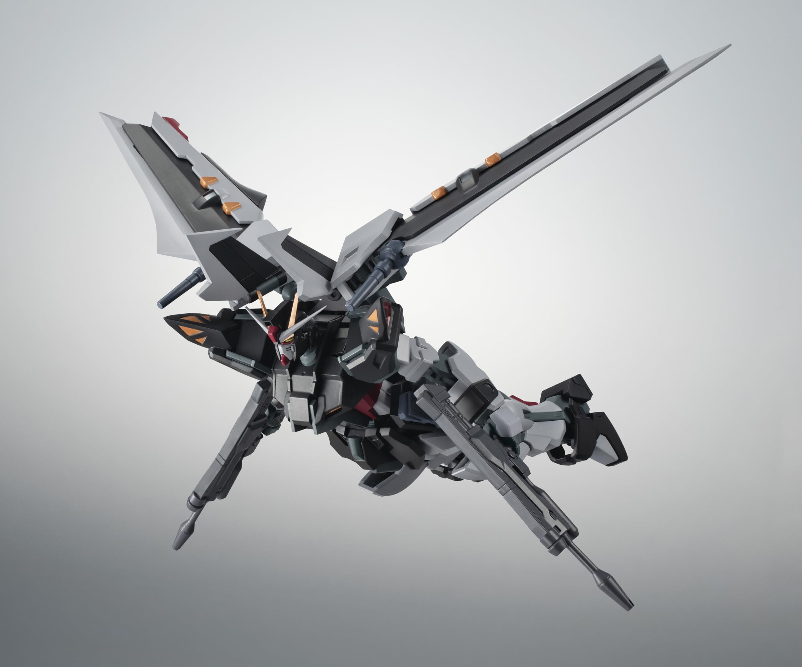 Tamashii Nations 57mm high energy beam rifle enhances display action.