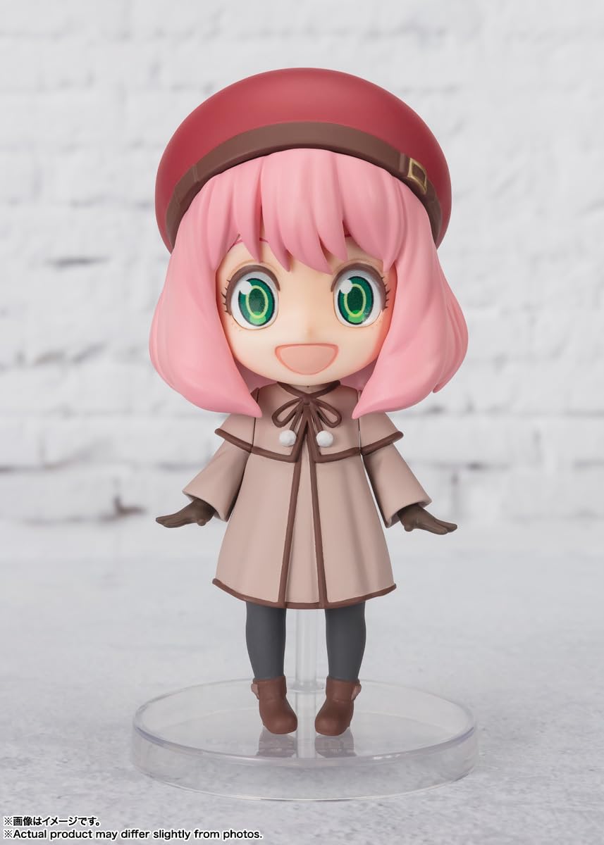 Tamashii Nations Anya Forger Code White stand supports stable display
