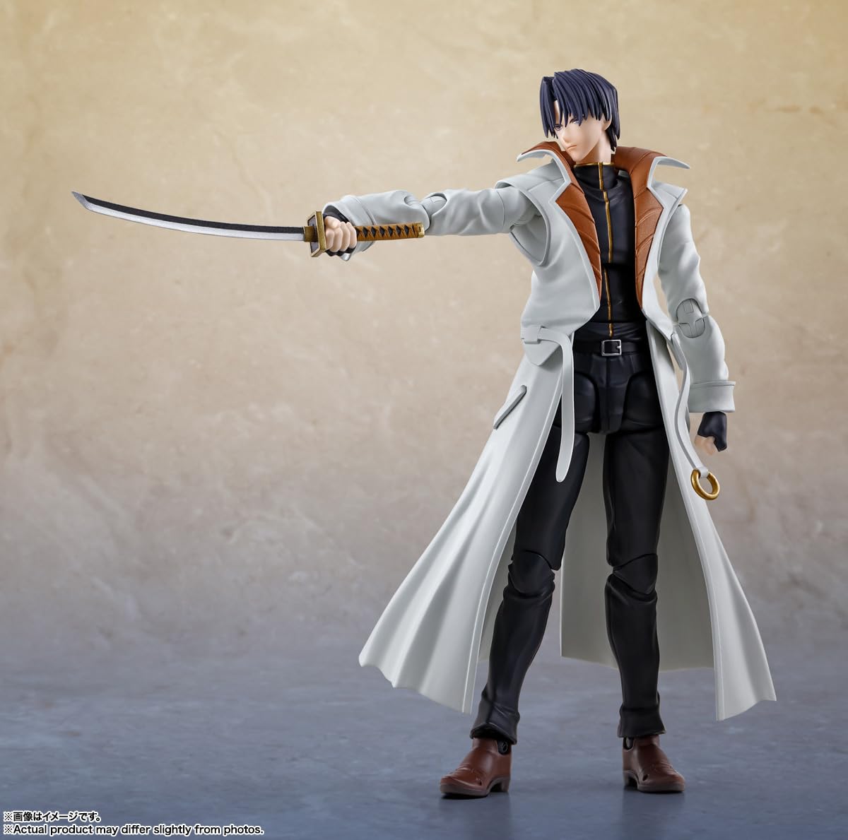 Aoshi Shinomori interchangeable hands expand pose options for action displays