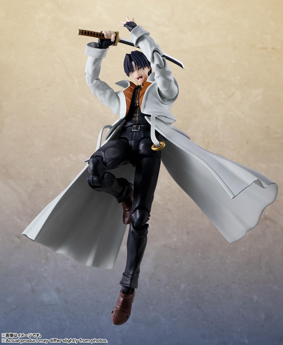Aoshi Shinomori sword parts set with authentic accessory details
