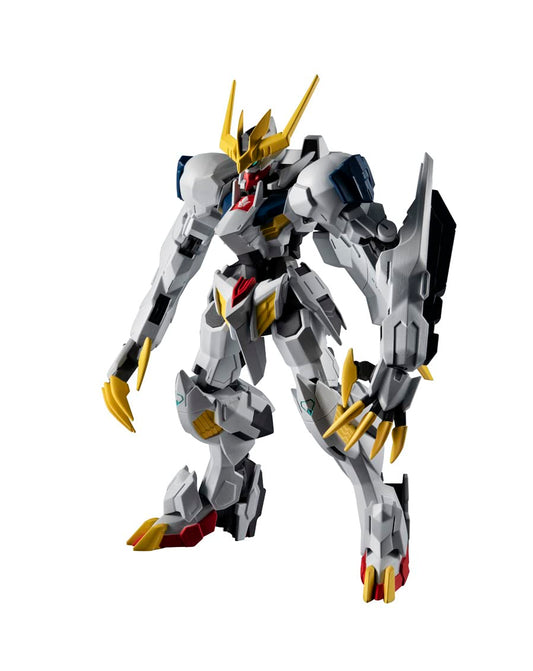 Tamashii Nations Barbatos Lupus Rex front view showing articulation for dynamic posing