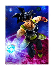 TAMASHII NATIONS Bardock bangs and ear parts for authentic styling.
