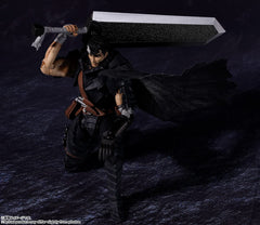 Tamashii Nations Guts accessories including bowgun and cannon for customized scenes.