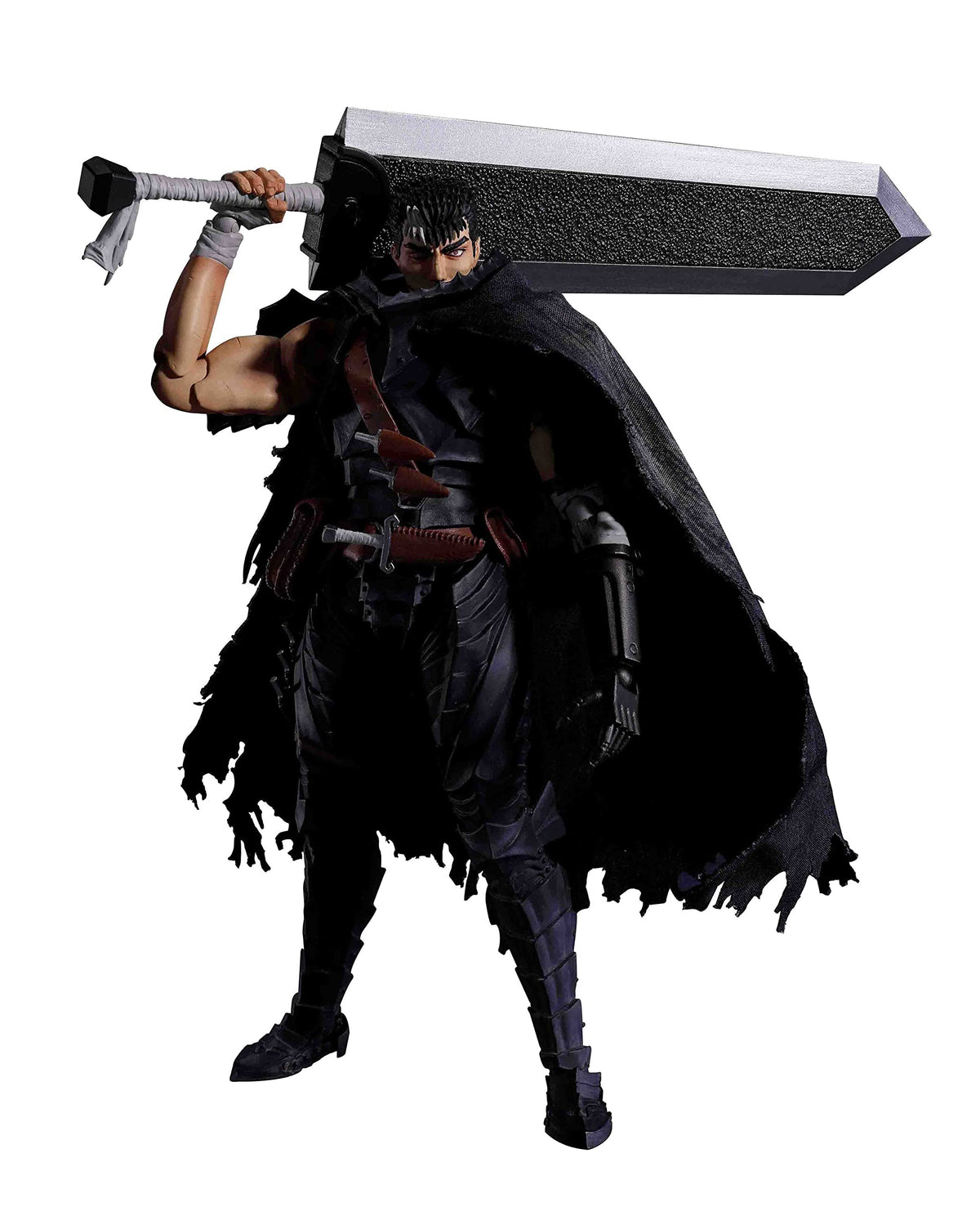Tamashii Nations Guts Berserker Armor figure front view for dynamic display and posing.