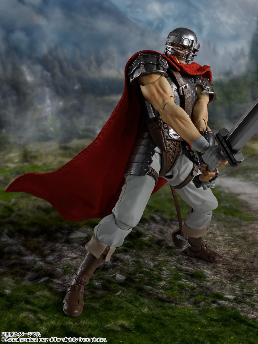 TAMASHII NATIONS Berserk Guts figure expressive parts capture intense moods for scenes