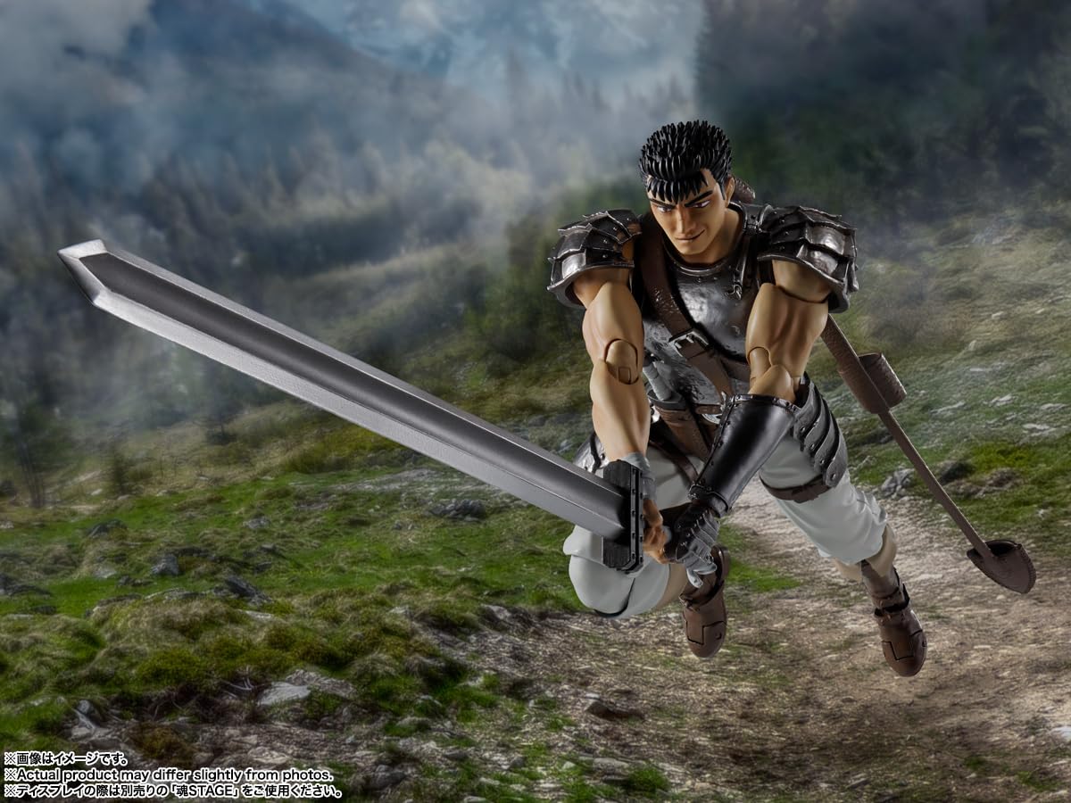 TAMASHII NATIONS Berserk Guts figure replacement facial parts for expressions