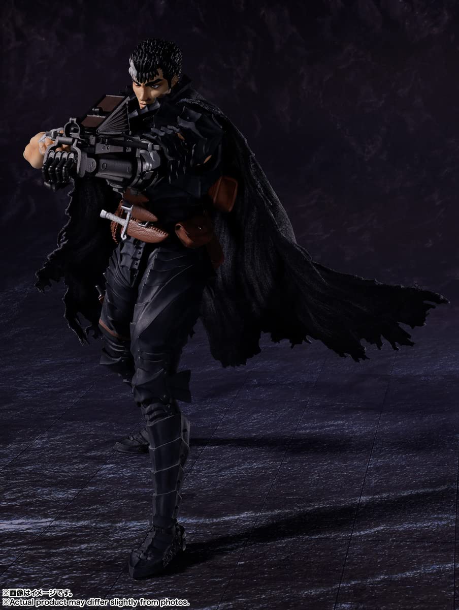 Tamashii Nations Guts optional hands for varied gestures and poses.
