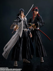 Tamashii Nations Byakuya Kuchiki S.H.Figuarts set of accessories for poses.