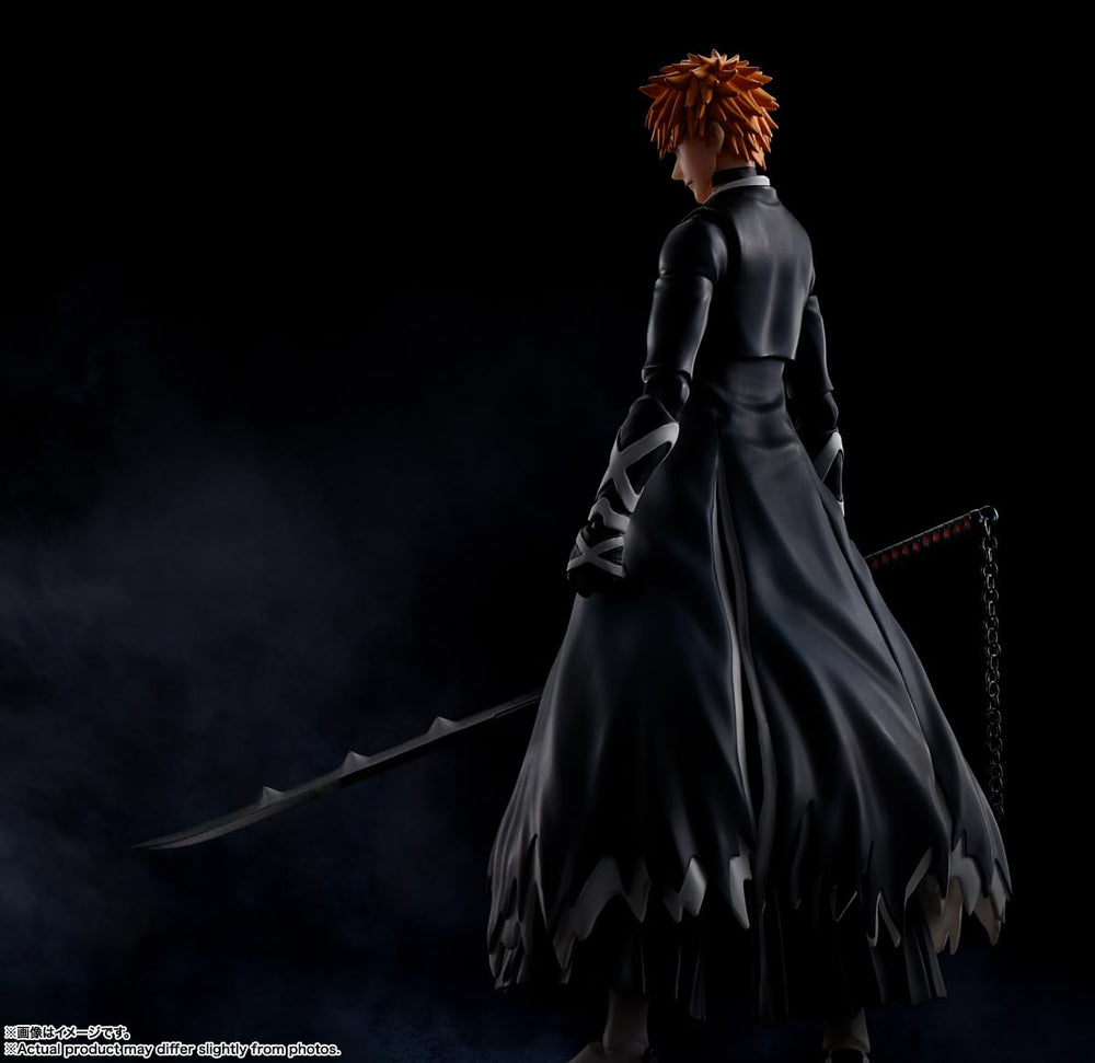 Tamashii Nations display-ready scale fits standard shelves.