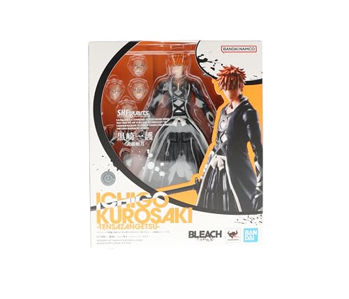 Tamashii Nations Ichigo Bankai expression 1 for varied dramatic poses.