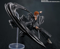 Tamashii Nations Tenchain Zangetsu sword included for display.