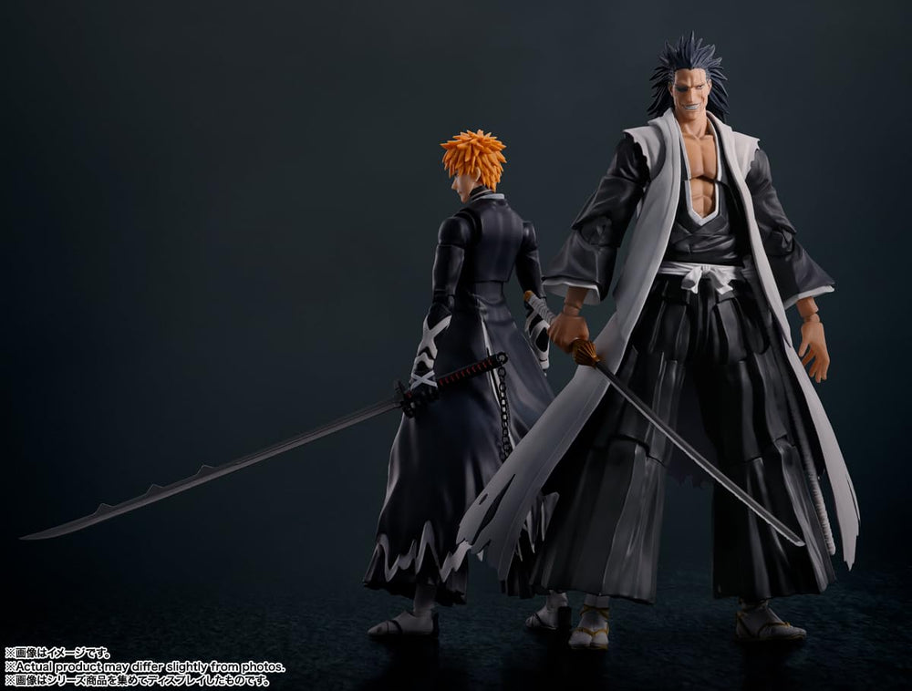 Tamashii Nations Bleach Kenpachi Zaraki display-ready figure for collectors