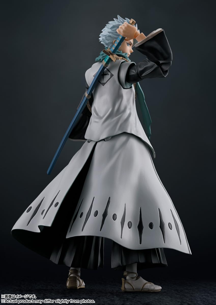 TAMASHII NATIONS Hitsugaya S.H.Figuarts four expressions set provides mood variety