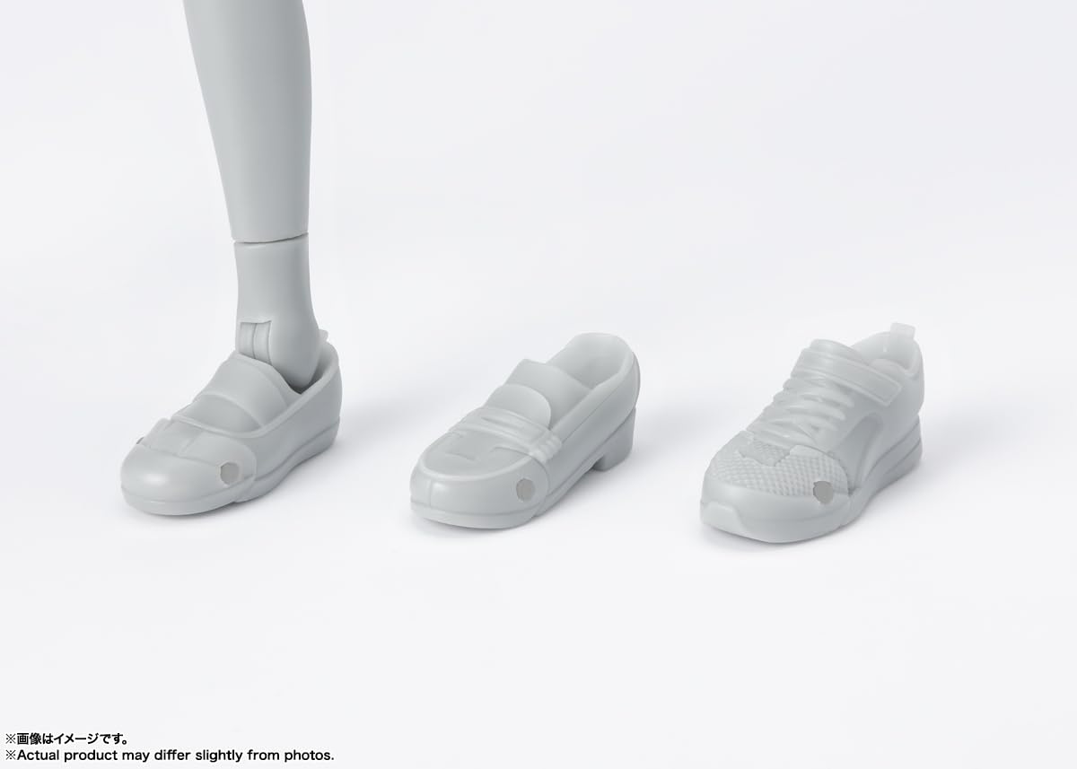 Tamashii Nations Body-Kun optional loafers for varied outfits