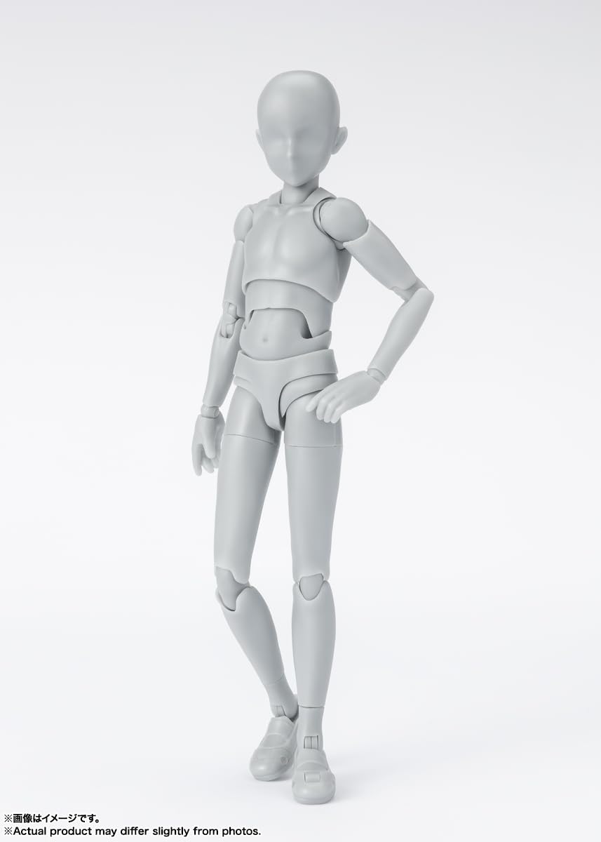Tamashii Nations Body-Kun Gray body balance suited for dynamic poses