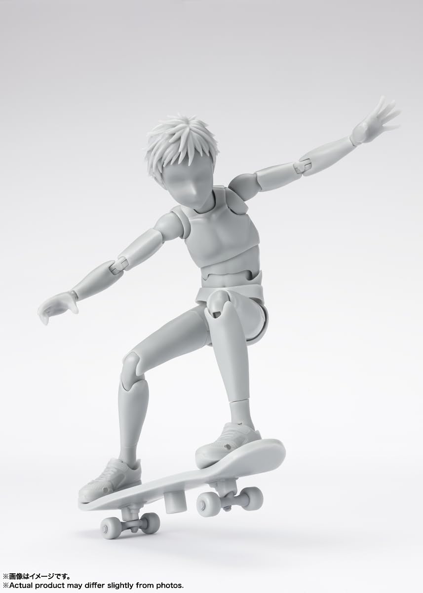 Tamashii Nations Body-Kun skateboard accessory adds scene energy
