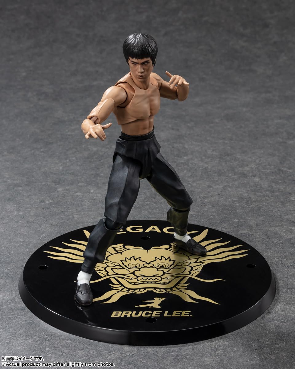 TAMASHII NATIONS Bruce Lee Legacy 50th Ver optional expressions for varied moods