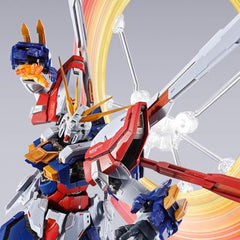 Tamashii Nations Burning Gundam display stand provides sturdy exhibition support