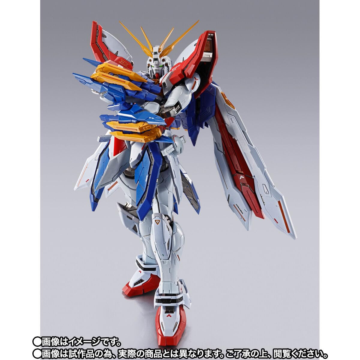 Tamashii Nations Burning Gundam effect parts unlocks energy bursts
