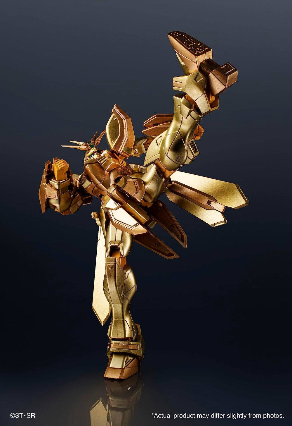 Main body detail of GF13-017NJII Burning Gundam