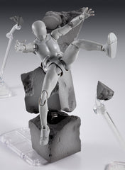 Concrete pillars and joints for versatile Tamashii Effect display setups.