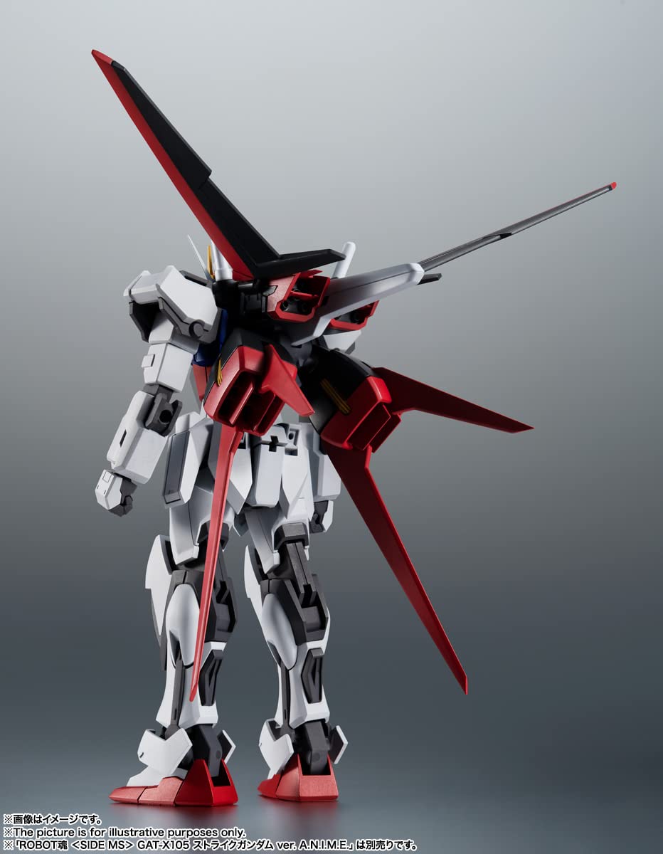 Tamashii Nations curved saber effect for dynamic angles.