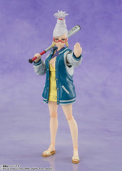 Tamashii Nations DanDaDan Seiko S.H.Figuarts pose options with interchangeable parts.