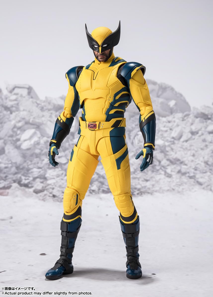 TAMASHII NATIONS Wolverine iconic mask head for interchangeable looks
