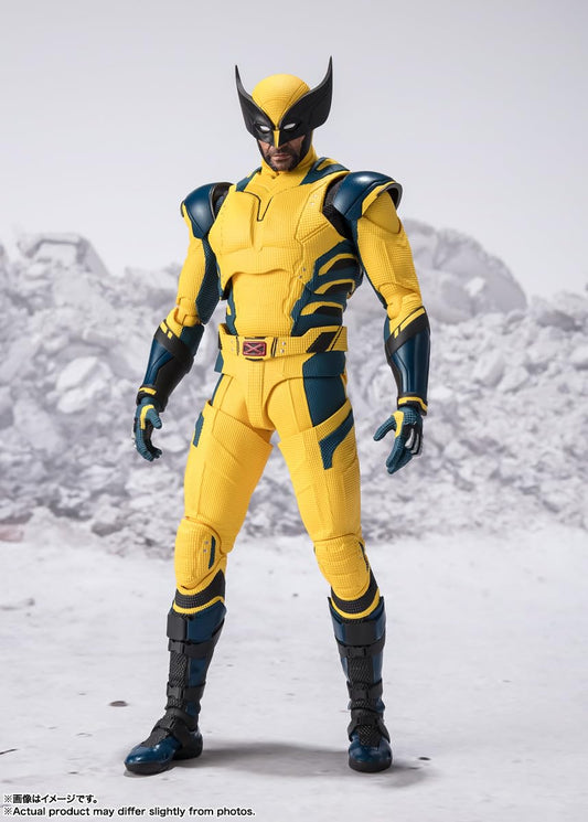 TAMASHII NATIONS Wolverine iconic mask head for interchangeable looks