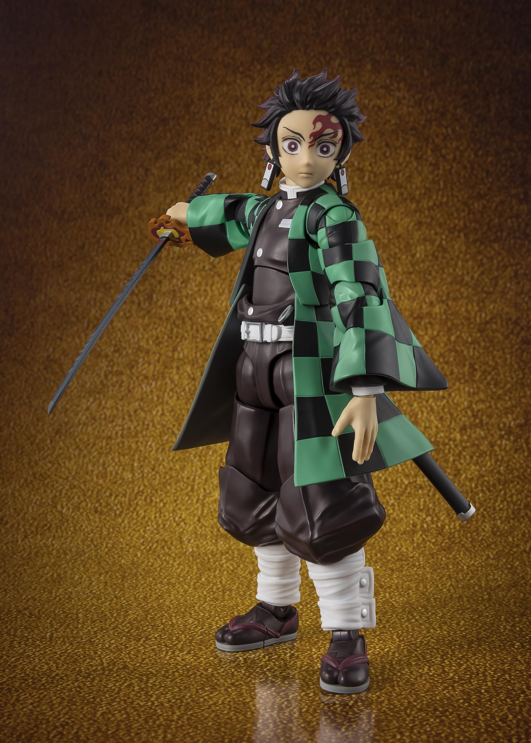 Tamashii Nations Demon Slayer background sheets enhance contextual display in dioramas.