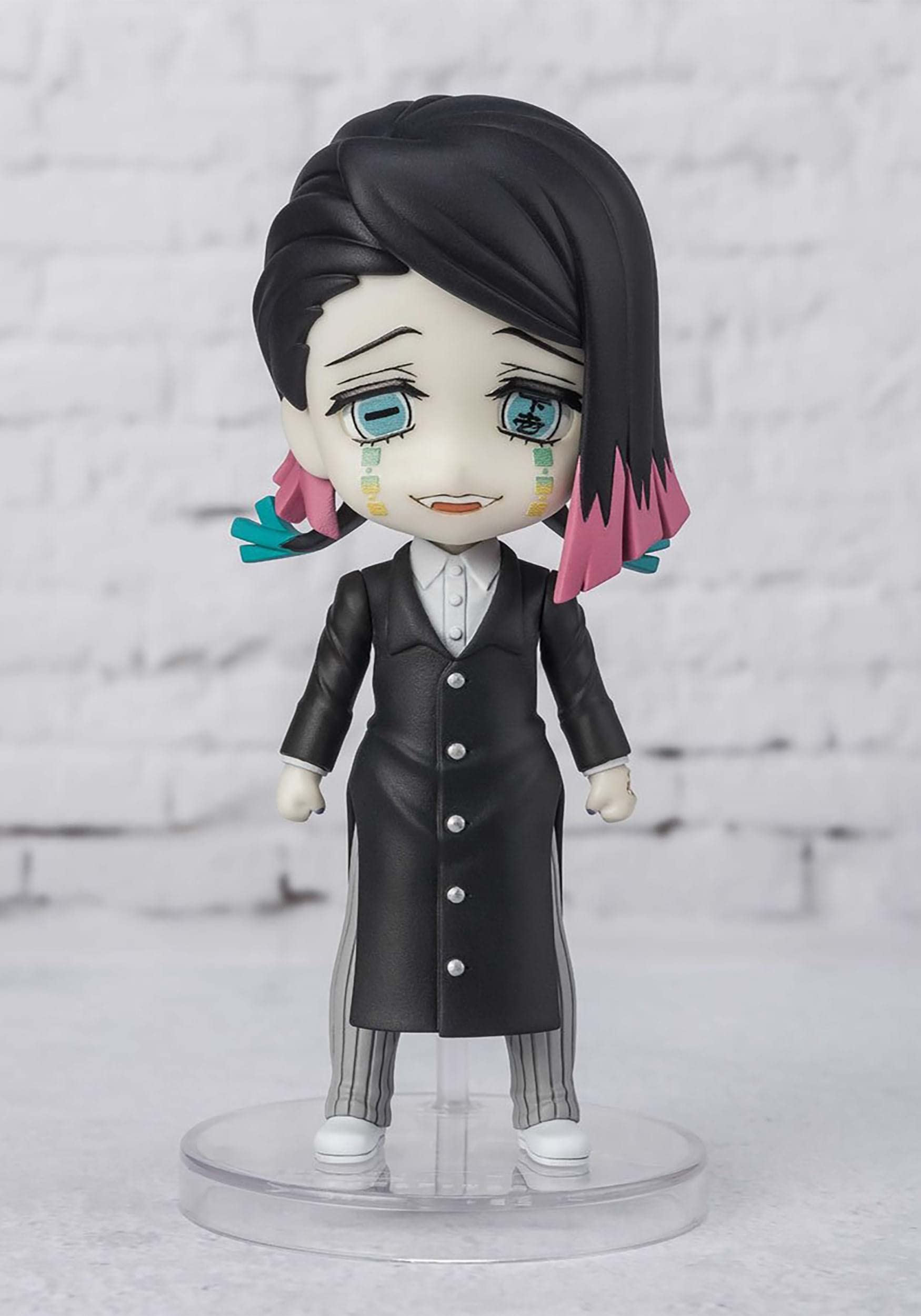 TAMASHII NATIONS Enmu Figuarts Mini close-up eyes detail enhances realism