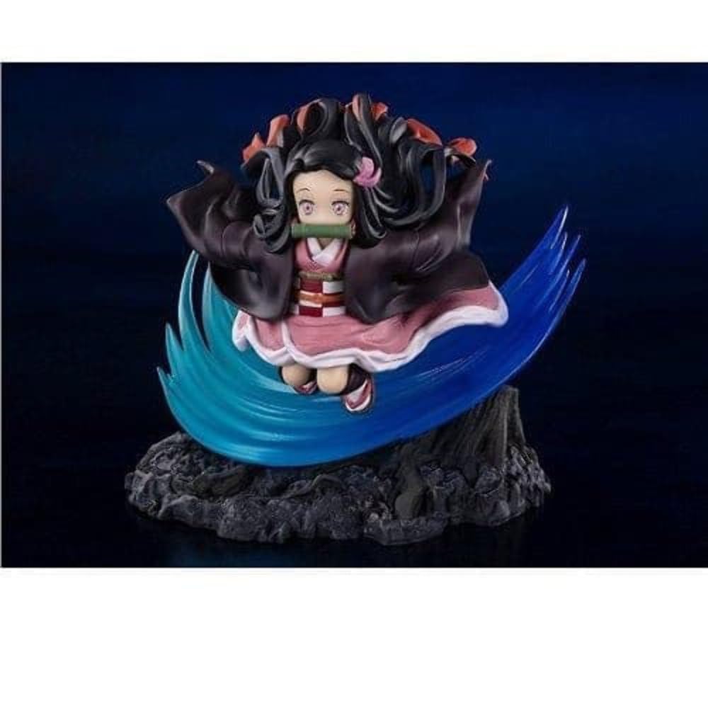 Tamashii Nations Nezuko FiguartsZERO with effect parts for dramatic action photography