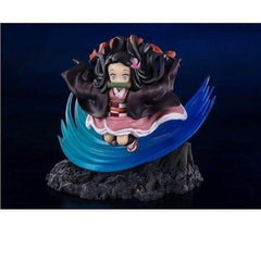 Tamashii Nations Nezuko FiguartsZERO with effect parts for dramatic action photography