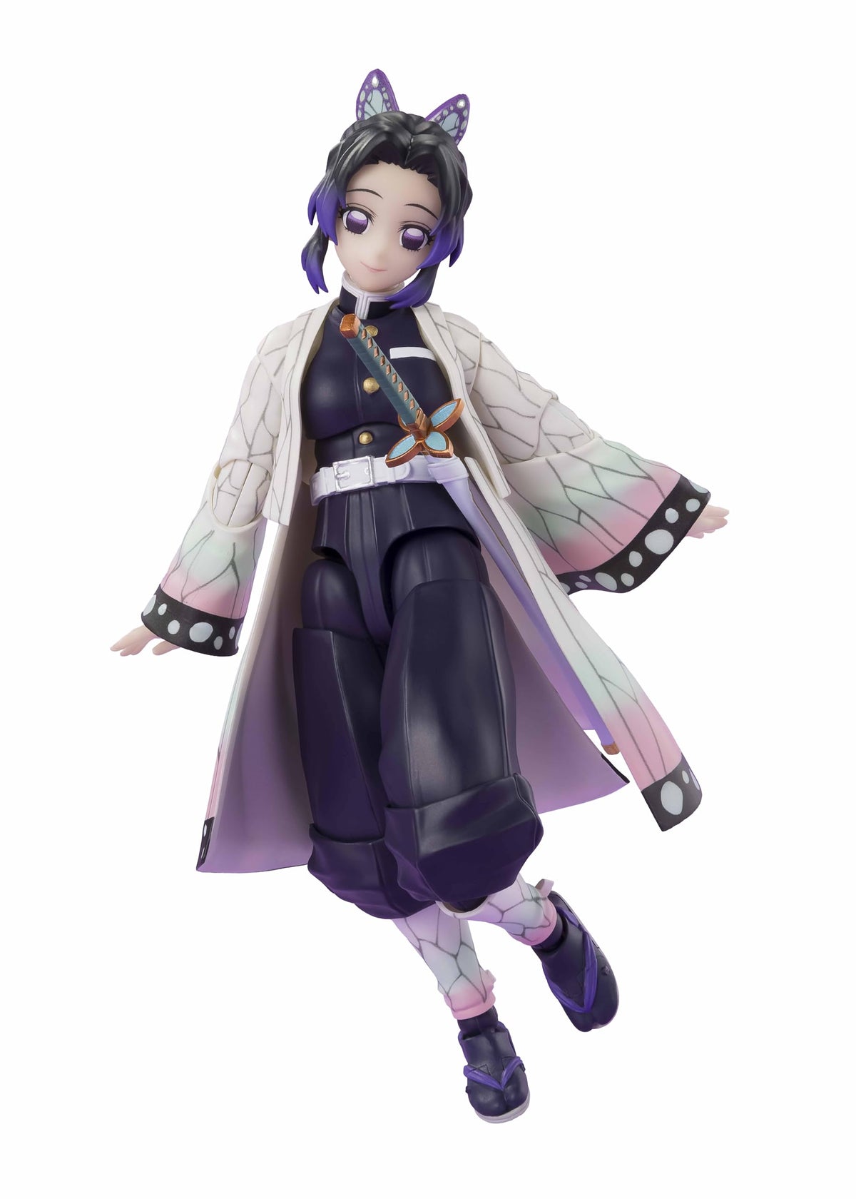 Shinobu Kocho S.H.Figuarts main body for flexible posing and display.