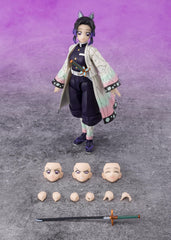 Shinobu Kocho S.H.Figuarts official Bandai Namco license label ensures authenticity.