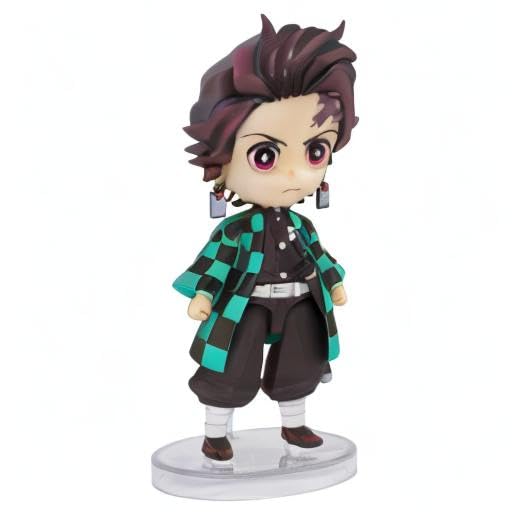 Interchangeable parts enable varied poses for display variety