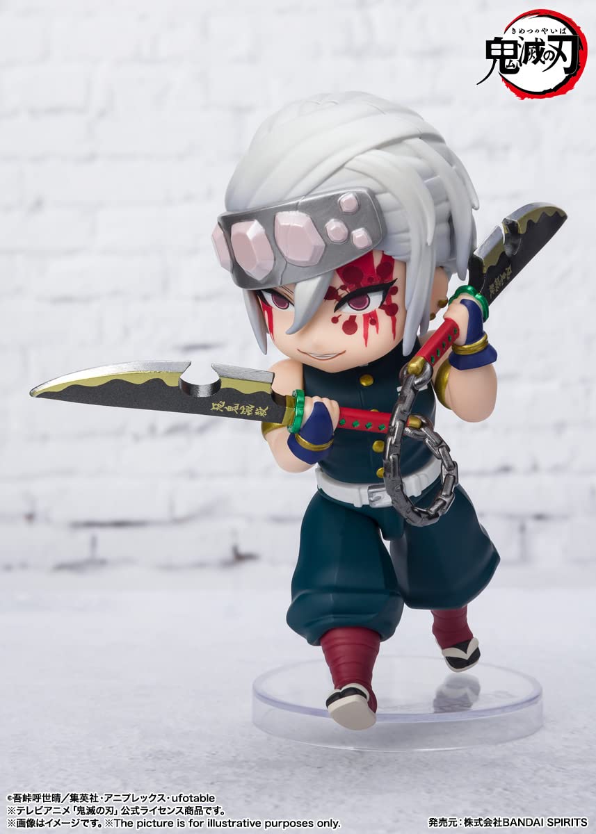 Tamashii Nations Demon Slayer Uzui eyes detail highlights character charm