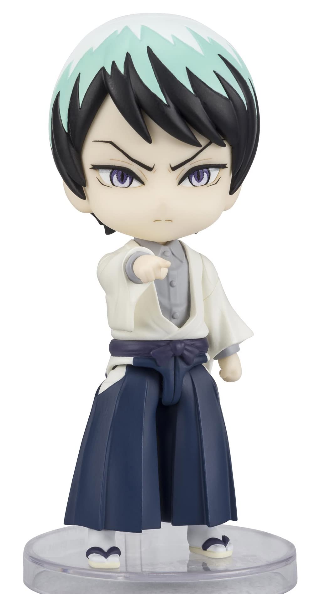 Tamashii Nations Demon Slayer Yushiro Figuarts Mini main body for display.