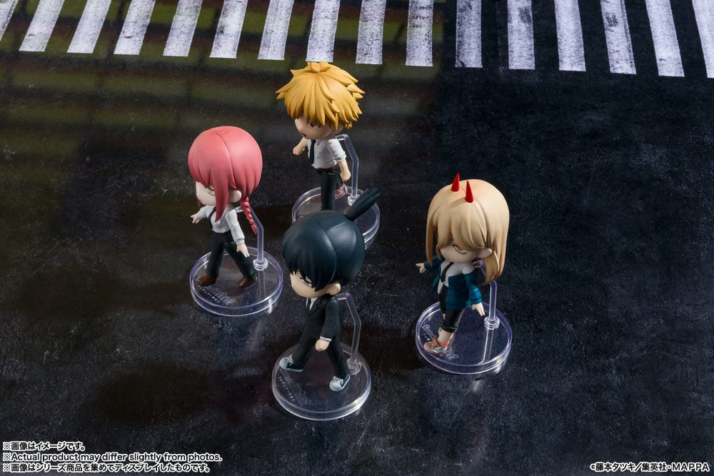 Tamashii Nations Denji Figuarts Mini safety labeling reinforces official Bandai distribution